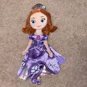 SOFIA THE FIRST DISNEY PLUSH